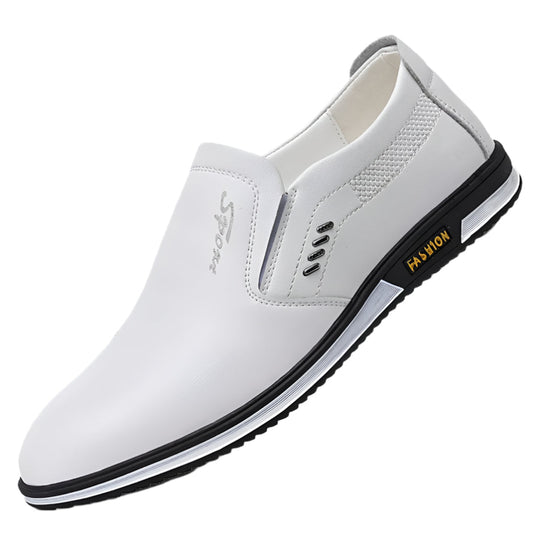 Eleganckie męskie buty skórzane w różnych kolorach